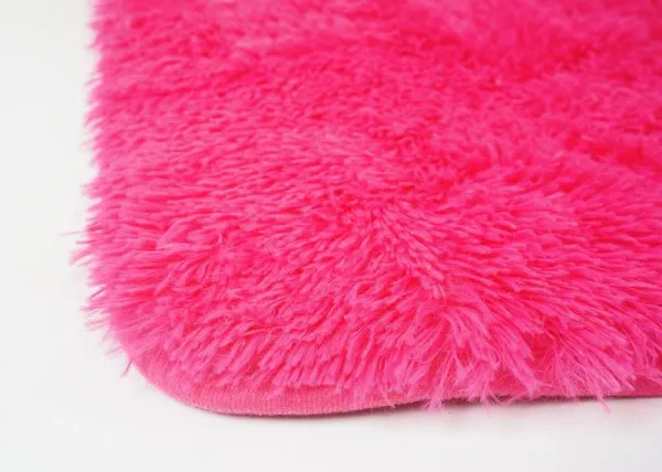 Tappeto Mendler HWC-F69 passatoia shaggy pelo alto pelo durativo tessuto/tessuto soffice morbido 160x120cm rosa 70262