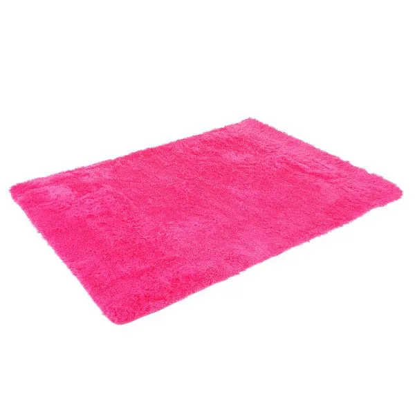 Tappeto Mendler HWC-F69 passatoia shaggy pelo alto pelo durativo tessuto/tessuto soffice morbido 160x120cm rosa 70262