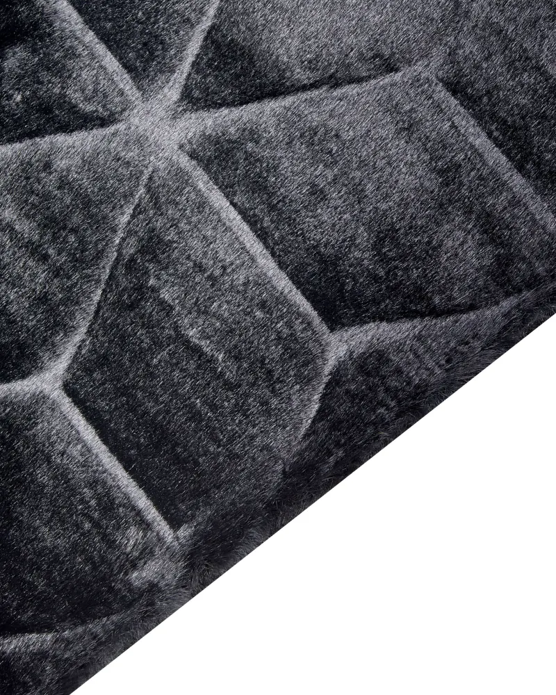 Tappeto nero 160 x 230 cm THATTA