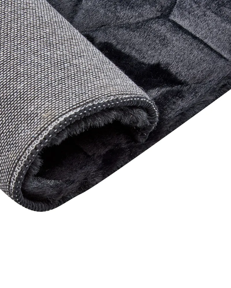 Tappeto nero 160 x 230 cm THATTA