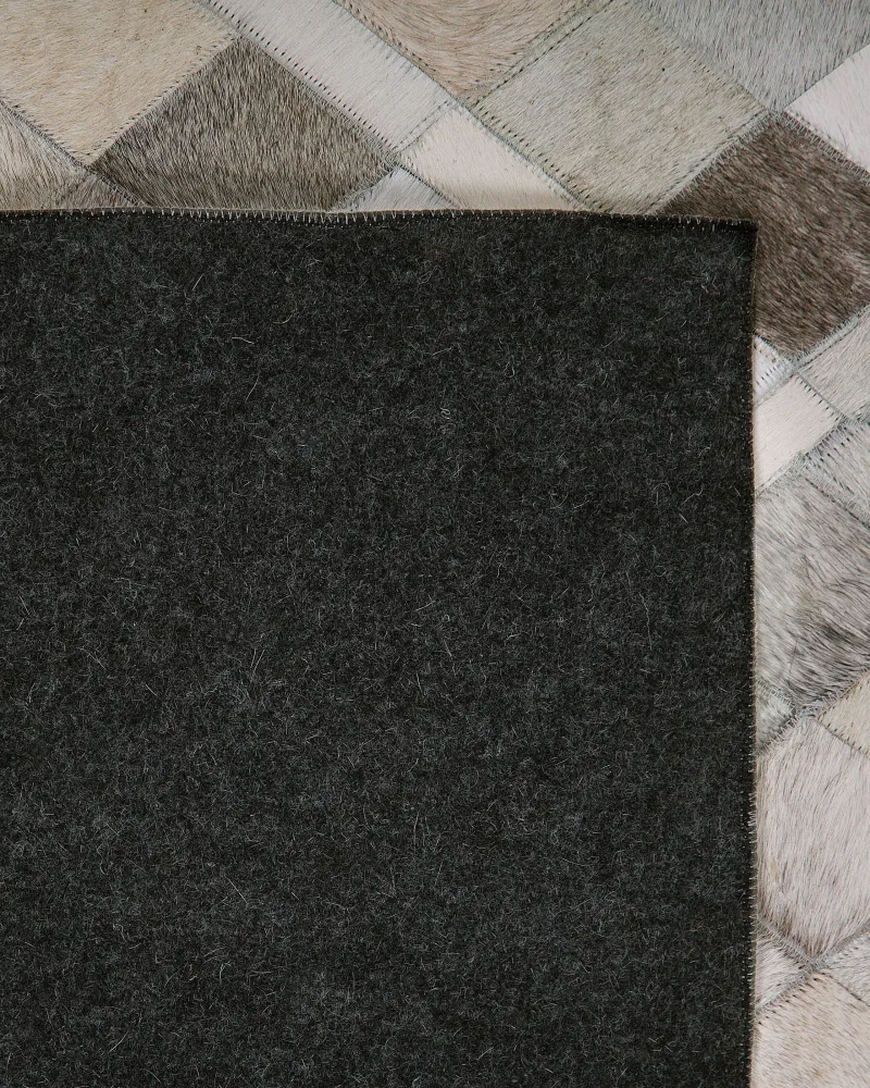 Tappeto pelle multicolore 160 x 230 cm HIRKA