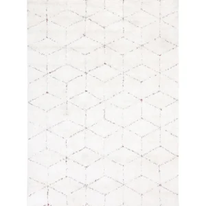 Tappeto pelo ampio 140 x 200 cm bianco SAKARYA