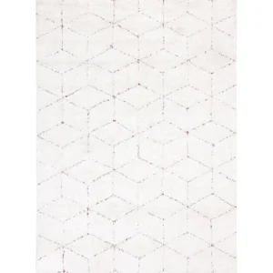 Tappeto pelo ampio 140 x 200 cm bianco SAKARYA
