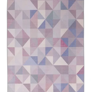Tappeto pelo basso blu-grigio 160 x 230 cm KARTEPE