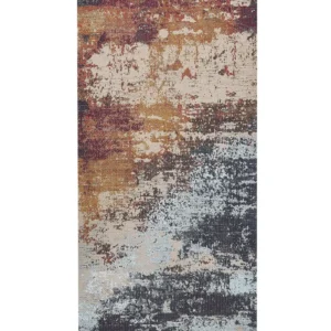 Tappeto pelo basso multicolore 80 x 150 cm GERMENCIK
