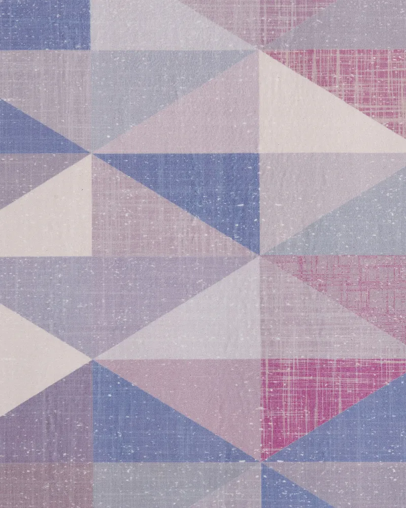 Tappeto pelo breve blu-grigio 140 x 200 cm KARTEPE