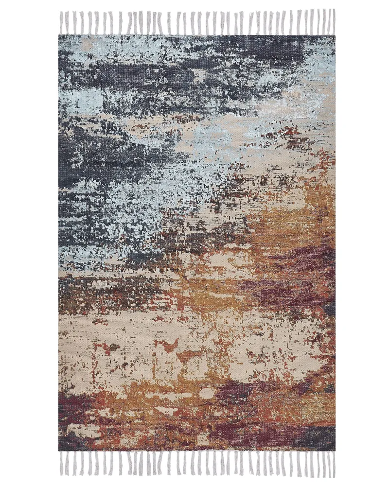 Tappeto pelo breve multicolore 140 x 200 cm GERMENCIK