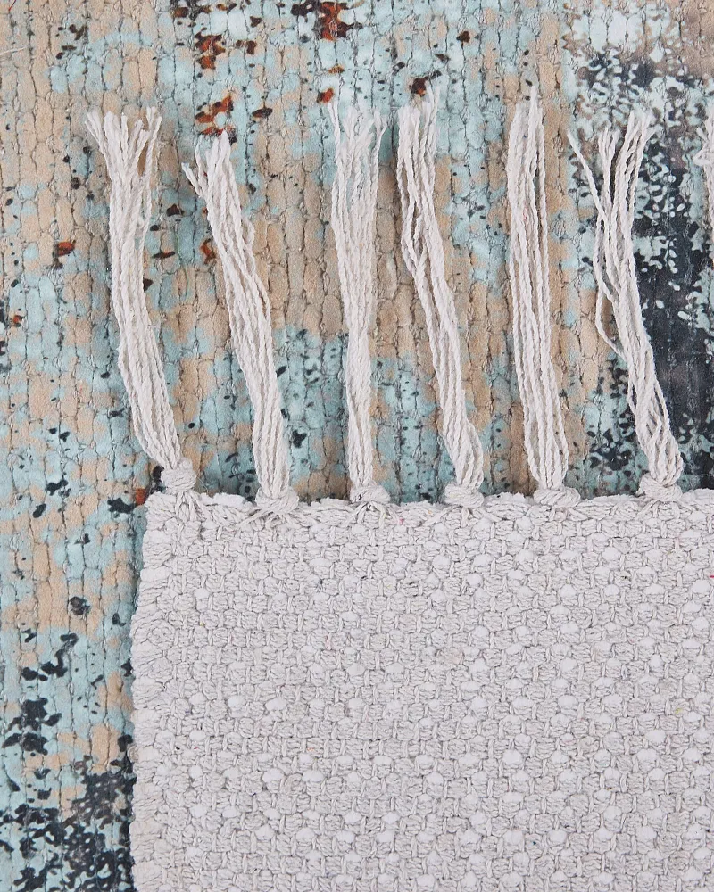 Tappeto pelo breve multicolore 140 x 200 cm GERMENCIK