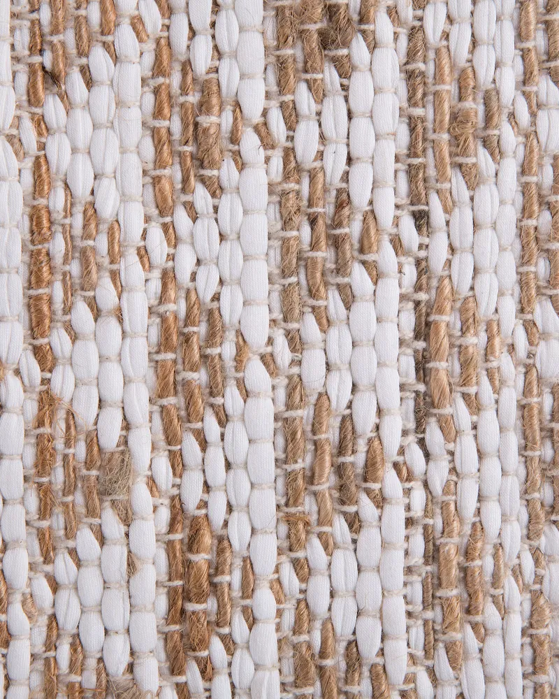 Tappeto pelo corto tessuto sabbia 140 x 200 cm TUNCELI