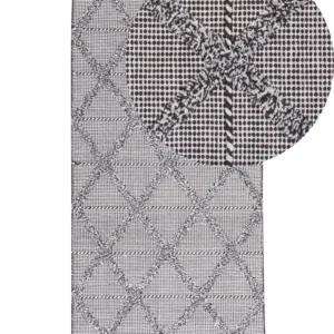 Tappeto pelo esteso 80 x 150 cm marrone TUZLA