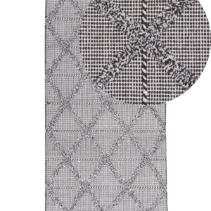 Tappeto pelo esteso 80 x 150 cm marrone TUZLA