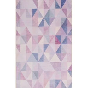 Tappeto pelo piccolo blu-grigio 80 x 150 cm KARTEPE