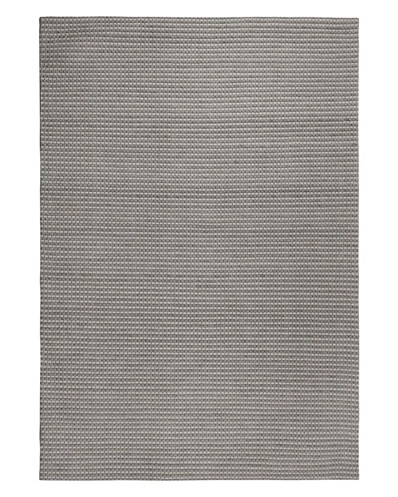 Tappeto pelo piccolo colore grigio scuro 140 x 200 cm KILIS