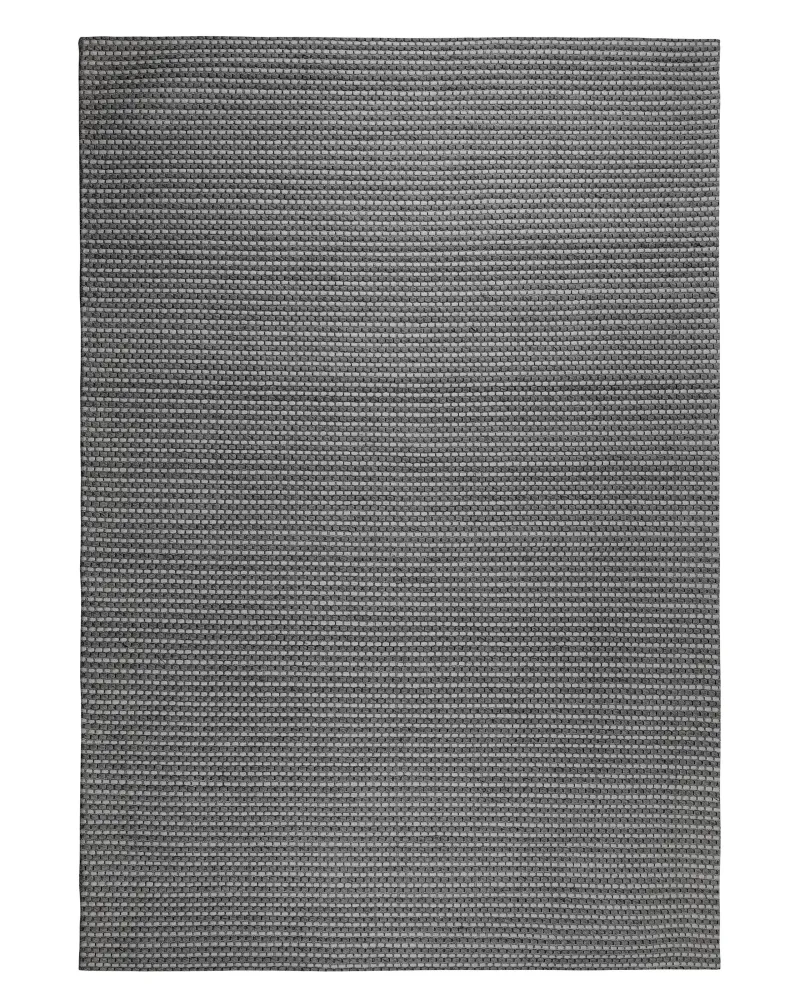 Tappeto pelo piccolo colore grigio scuro 140 x 200 cm KILIS