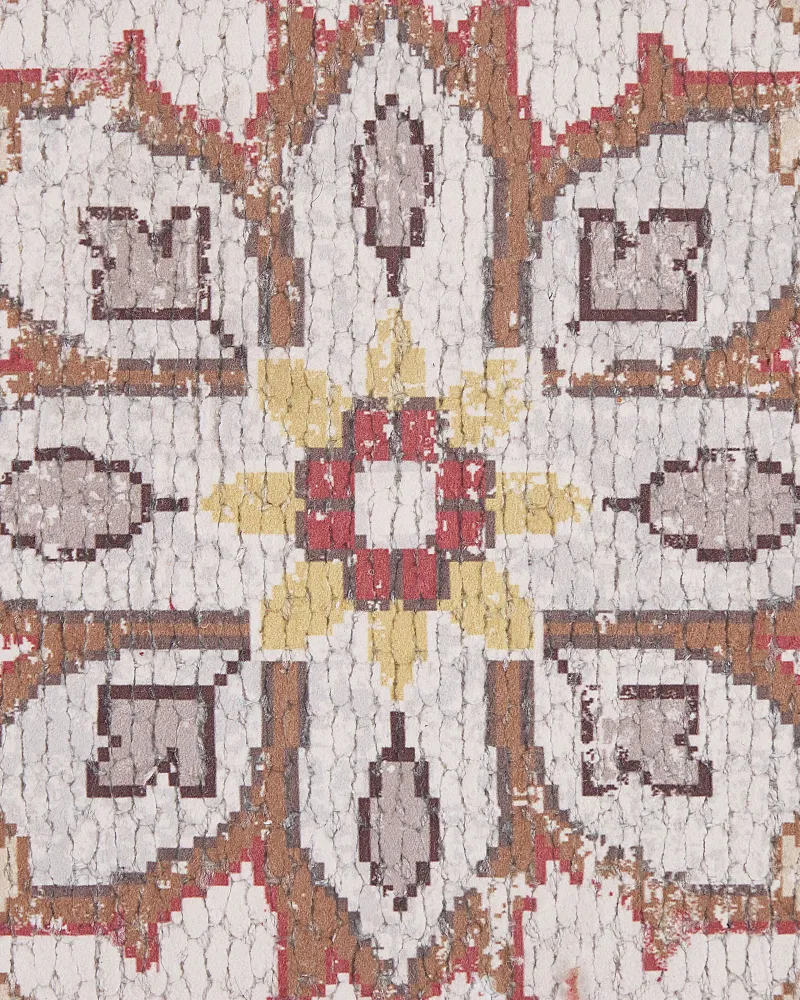 Tappeto pelo ridotto beige e marrone 80 x 150 KATTAKKADA