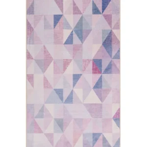 Tappeto pelo ridotto blu-grigio 80 x 150 cm KARTEPE