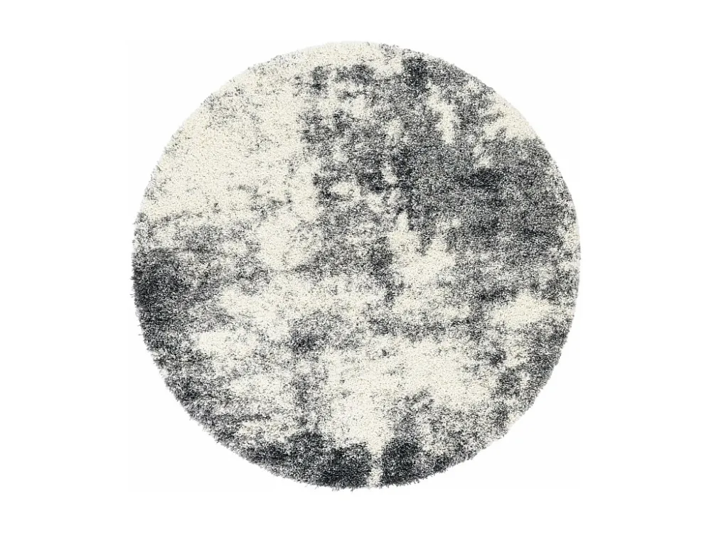 Tappeto Shaggy 100 x 100 Grigio fosco Lachen Haze