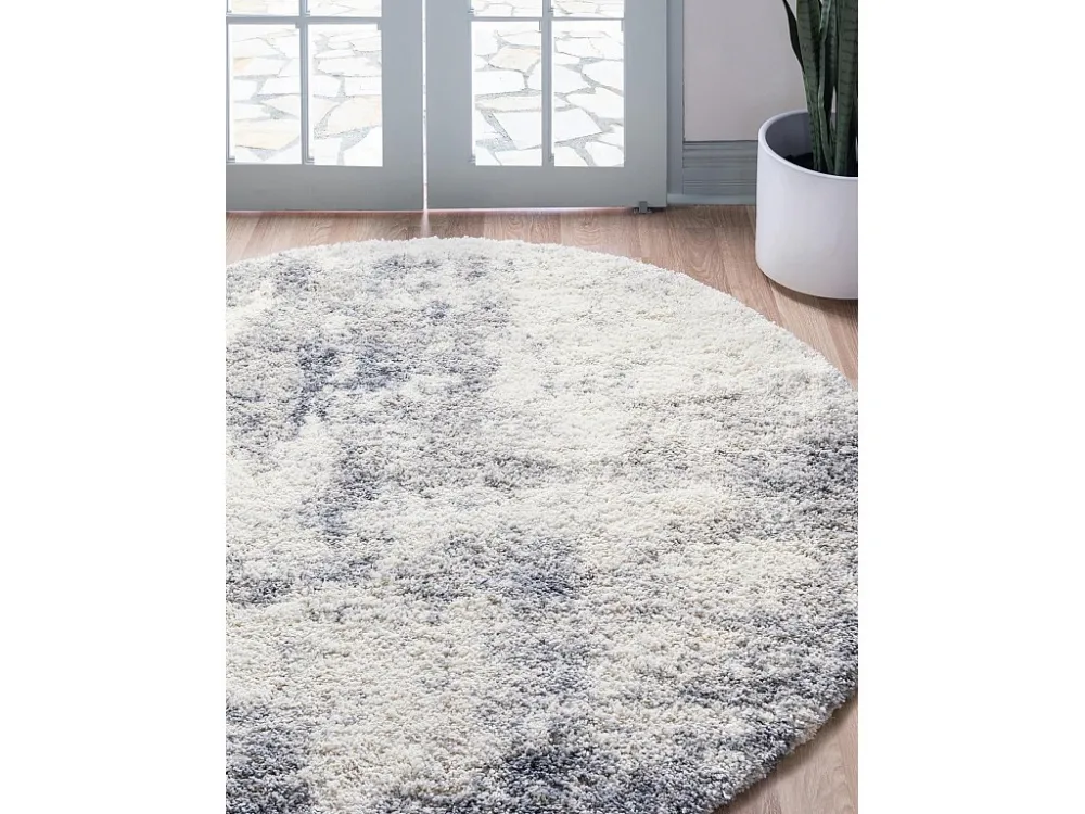 Tappeto Shaggy 100 x 100 Grigio Lachen Haze