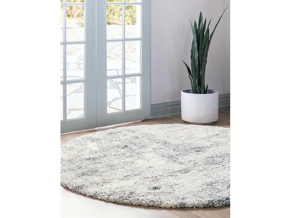 Tappeto Shaggy 100 x 100 Grigio Lachen Haze