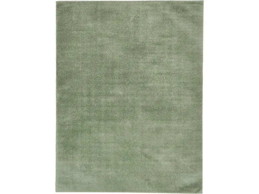 Tappeto shaggy 120x62 verde Luzern