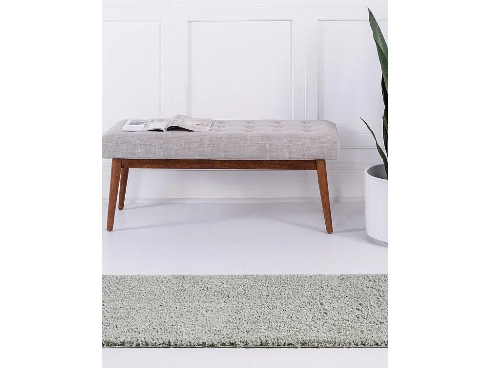 Tappeto shaggy 120x62 verde Luzern