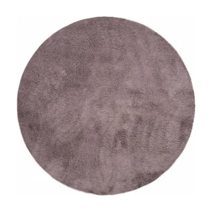 Tappeto shaggy 125x125 Viola Luzern