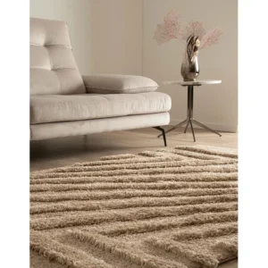 Tappeto shaggy 185x125 marrone Thun Avis