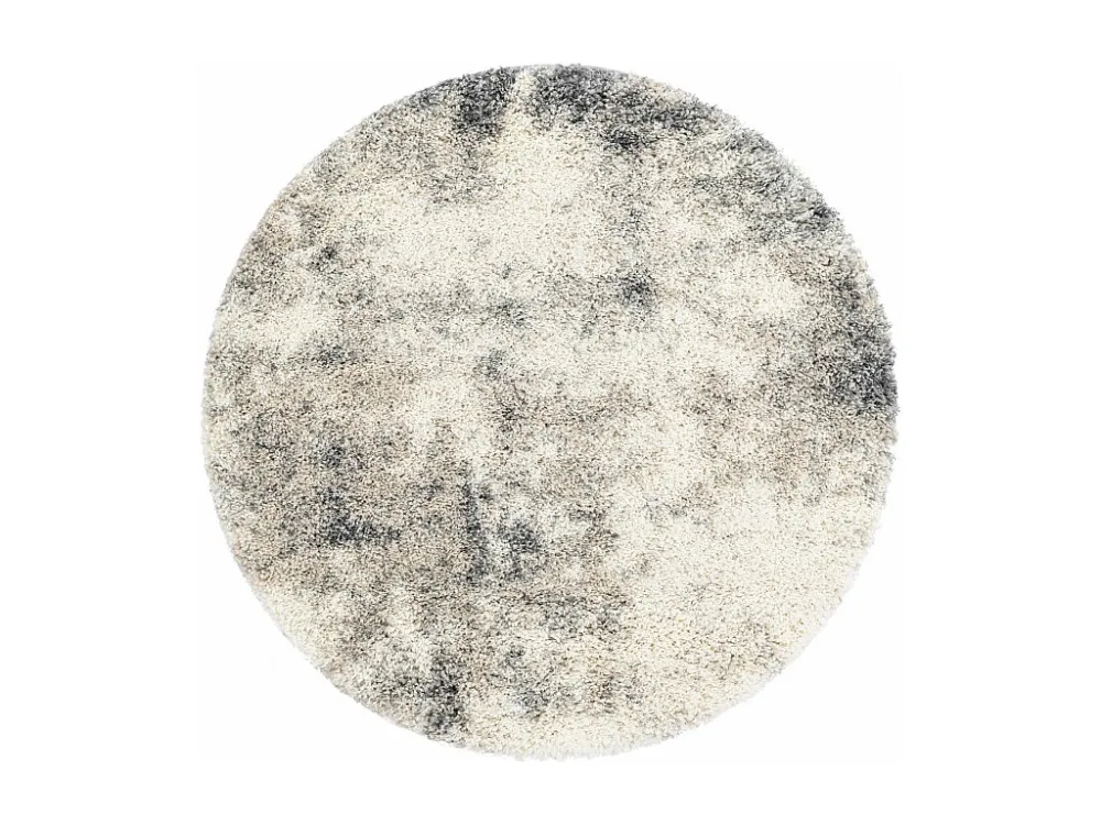 Tappeto shaggy 240x240 panna - grigio Lachen Haze