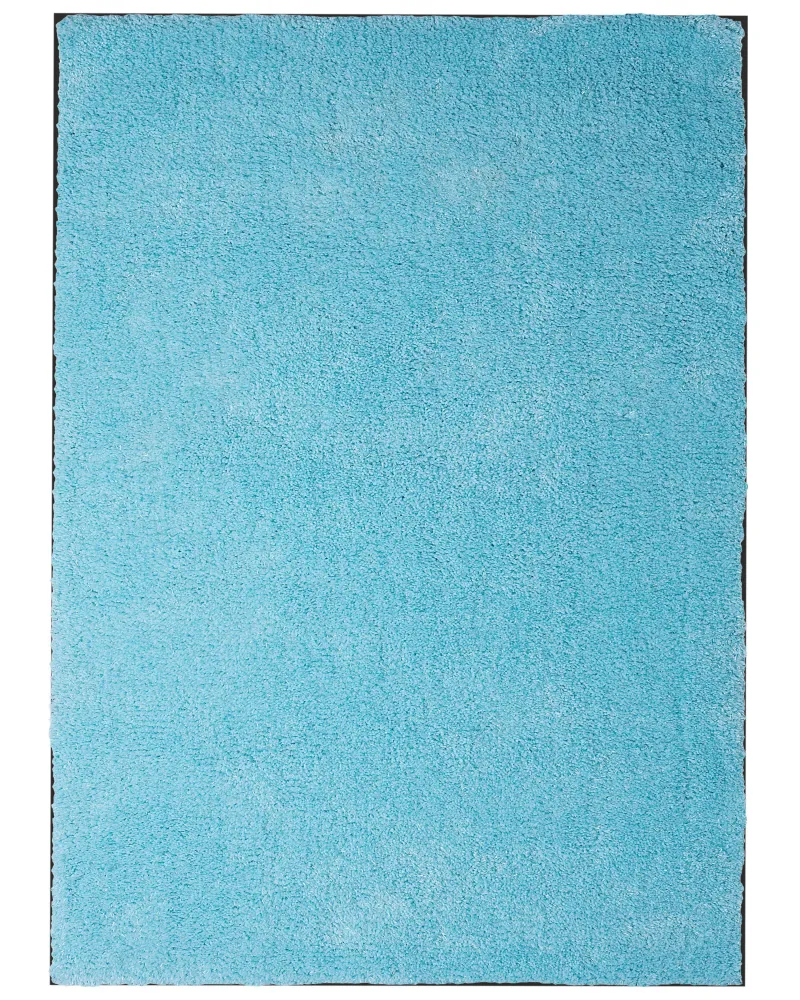Tappeto shaggy azzurro 140 x 200 cm DEMRE