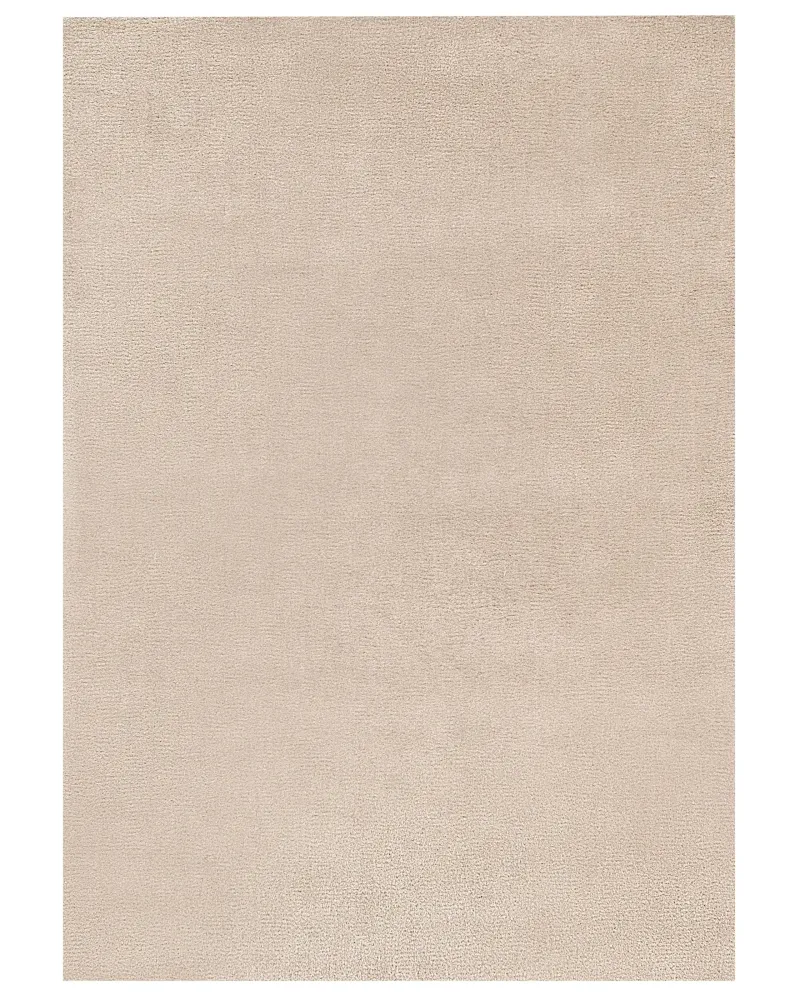 Tappeto shaggy beige distinto 160 x 230 cm DEMRE
