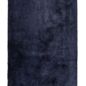 Tappeto shaggy blu fosco 140 x 200 cm EVREN