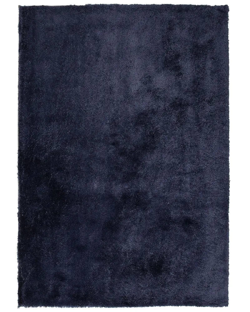 Tappeto shaggy blu fosco 200 x 300 cm EVREN
