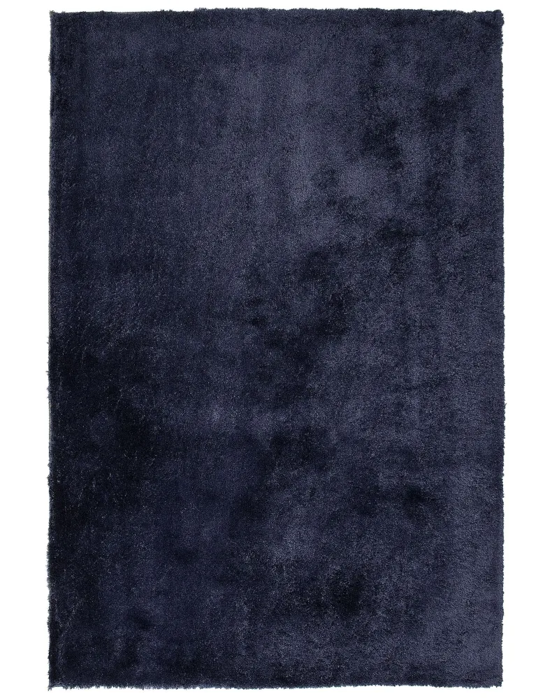 Tappeto shaggy blu ombroso 160 x 230 cm EVREN