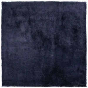 Tappeto shaggy blu ombroso 200 x 200 cm EVREN