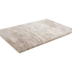 Tappeto shaggy DOLCE tortora, riflesso sabbia - 140 x 200 cm
