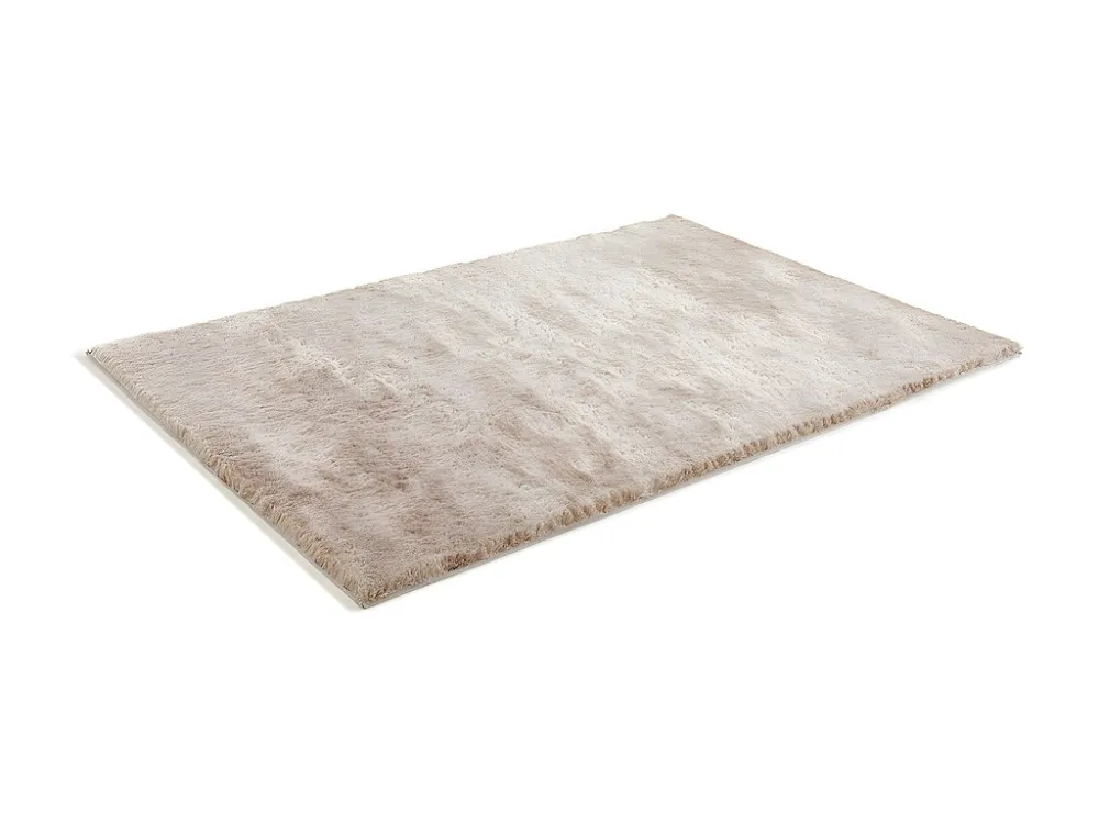 Tappeto shaggy DOLCE tortora, riflesso sabbia - 140 x 200 cm