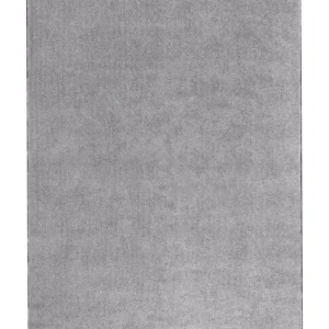 Tappeto shaggy grigio evidente 140 x 200 cm DEMRE