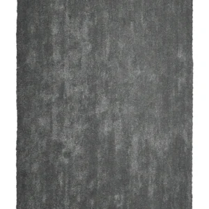 Tappeto shaggy grigio fosco 160 x 230 cm DEMRE
