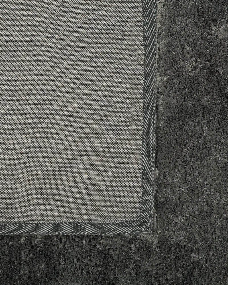 Tappeto shaggy grigio fosco 200 x 200 cm EVREN