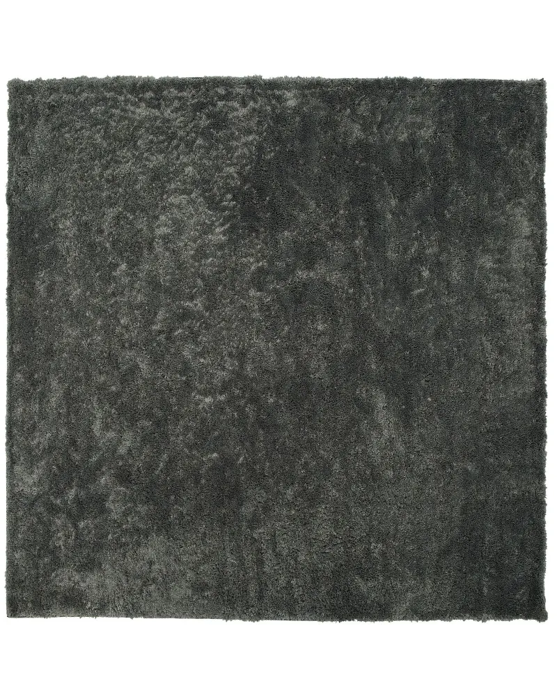 Tappeto shaggy grigio fosco 200 x 200 cm EVREN