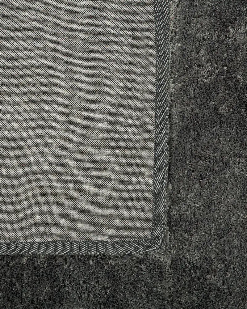Tappeto shaggy grigio fosco 200 x 200 cm EVREN