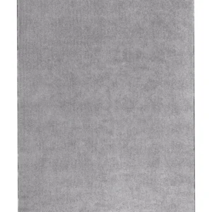 Tappeto shaggy grigio limpido 140 x 200 cm DEMRE