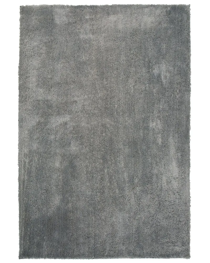 Tappeto shaggy grigio limpido 140 x 200 cm EVREN