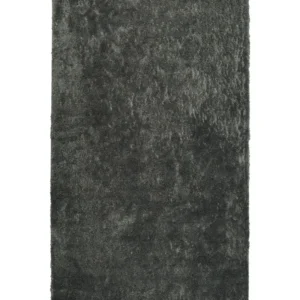Tappeto shaggy grigio tenebroso 80 x 150 cm EVREN