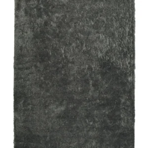Tappeto shaggy grigio tenebroso 200 x 300 cm EVREN