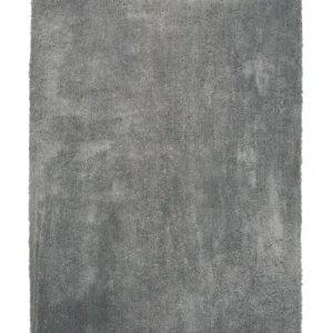 Tappeto shaggy grigio trasparente 160 x 230 cm EVREN