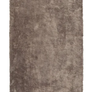 Tappeto shaggy marrone limpido 140 x 200 cm EVREN