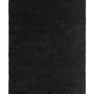 Tappeto shaggy nero 140 x 200 cm DEMRE