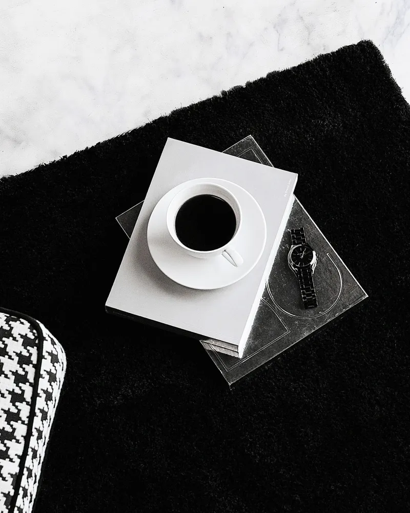 Tappeto shaggy nero 80 x 150 cm DEMRE