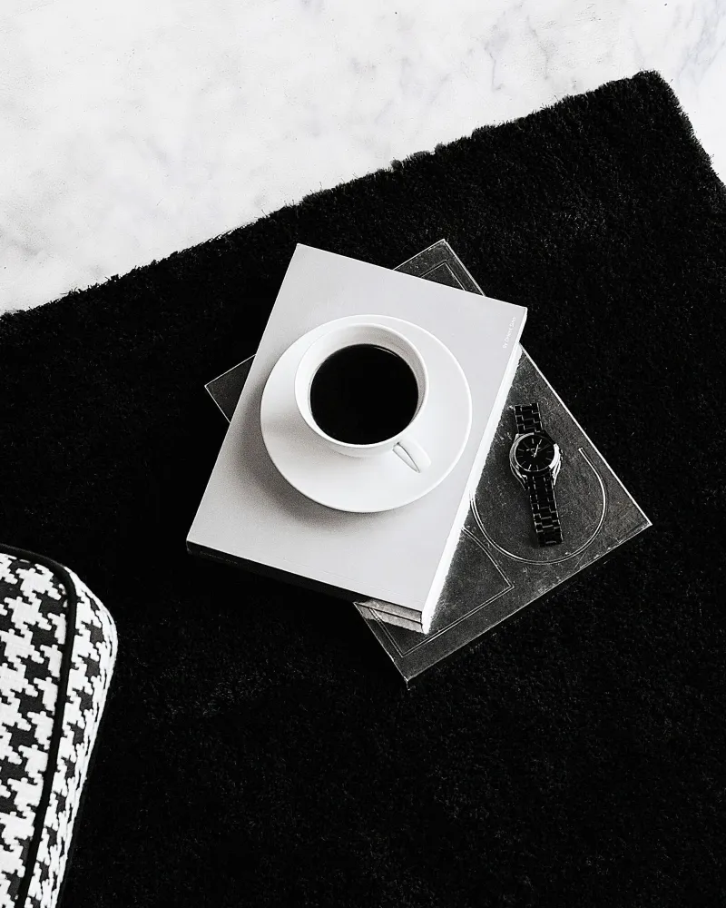 Tappeto shaggy nero 80 x 150 cm DEMRE